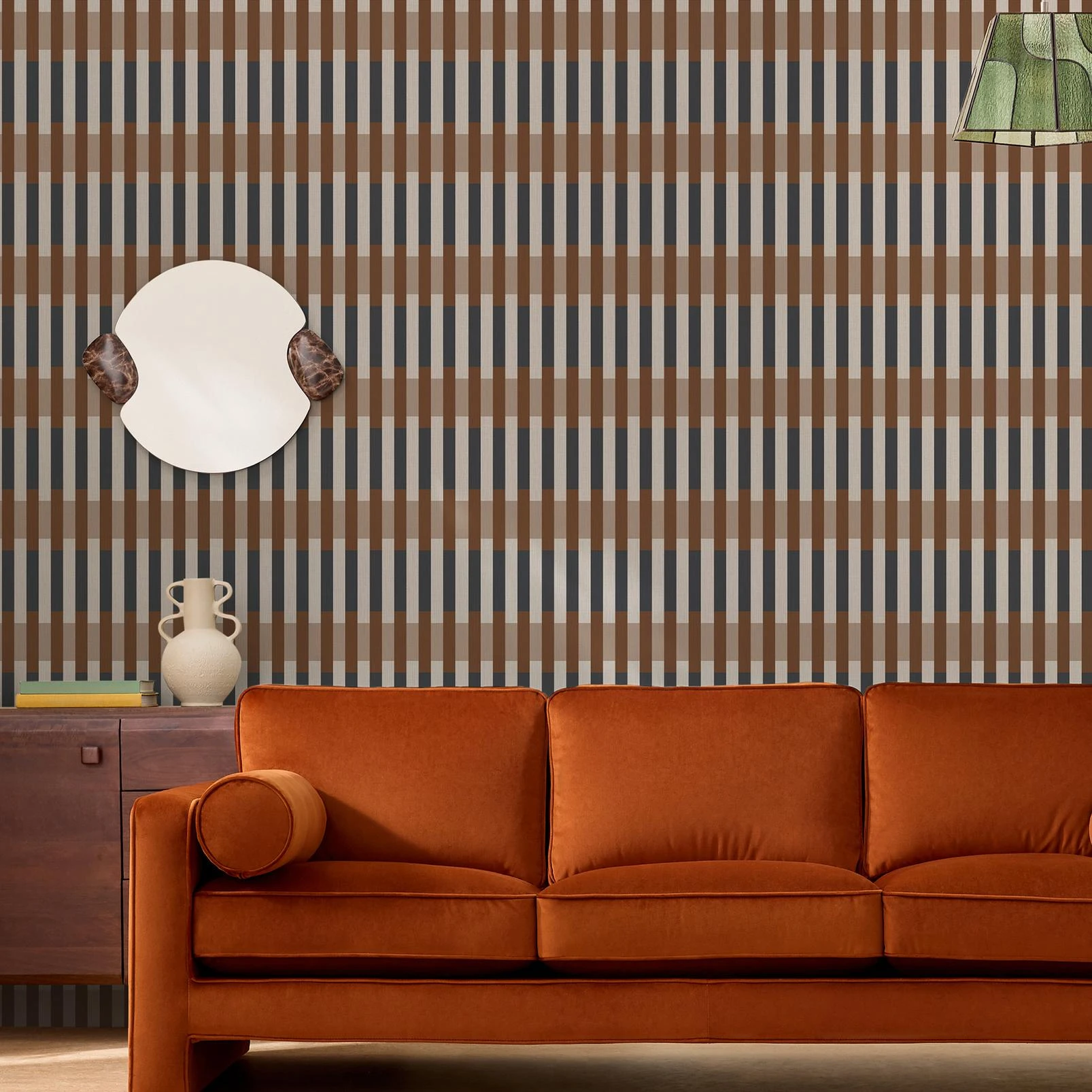 Made Sirio Caramel & Blue Wallpaper - 145239_ROOMSET_SIRIO CARAMEL & BLUE_02.jpg