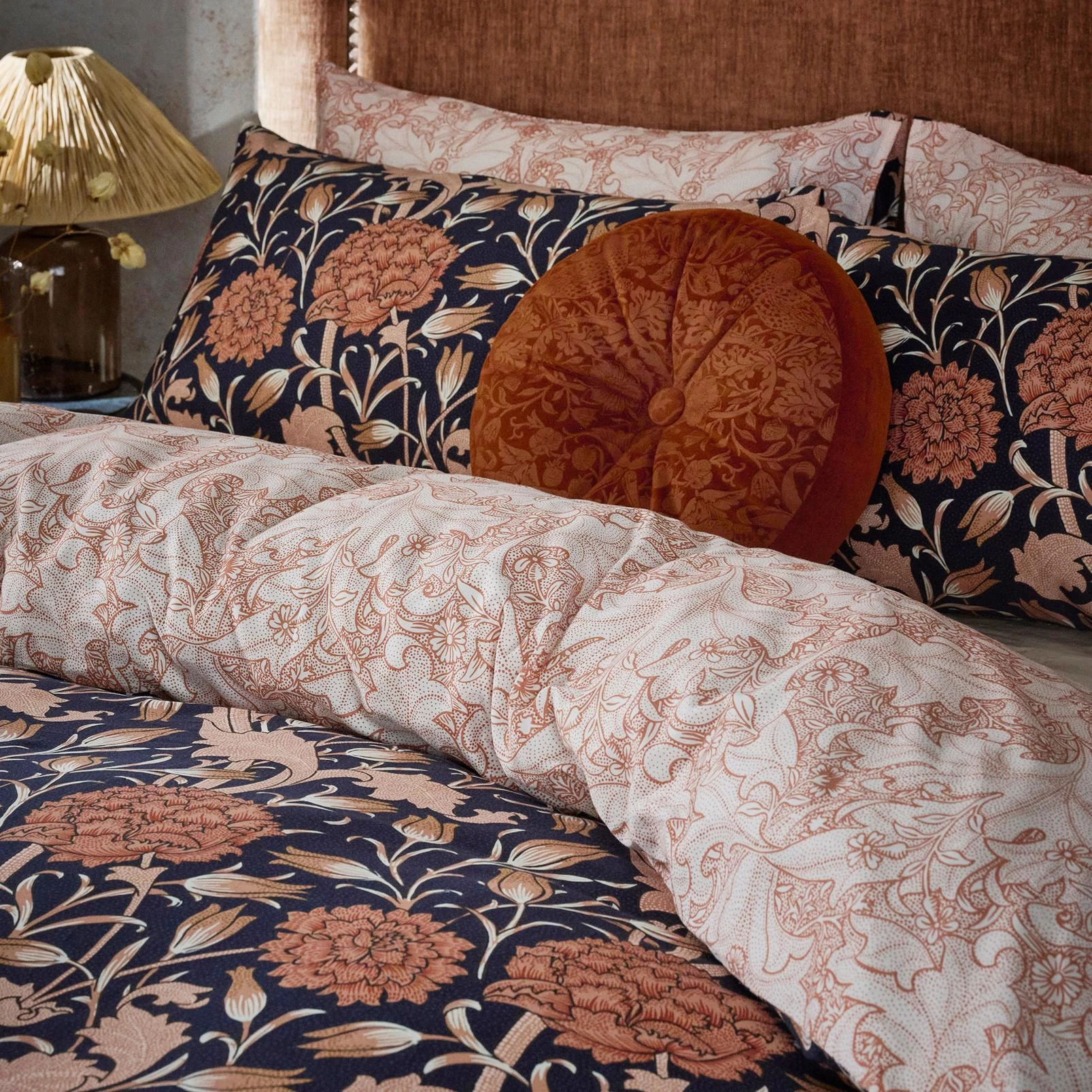 Wild Tulip Copper Duvet Cover Set - WMWILDTU01DQ_CAMEO_WILD_TULIP_COPPER_DOUBLE_DUVET_COVER_01.jpg
