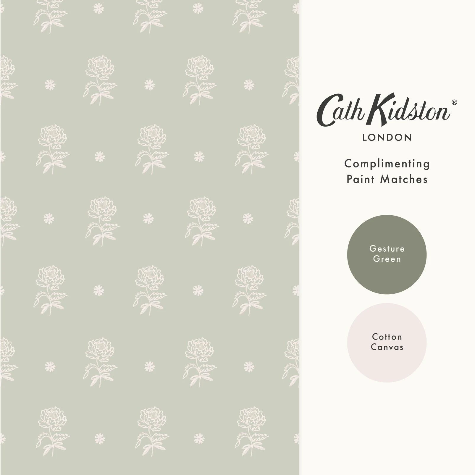 Cath Kidston Spitalfield Bunches Sage Wallpaper - 145330_FLATLAY_SPITALFIELD BUNCHES SAGE_01.jpg