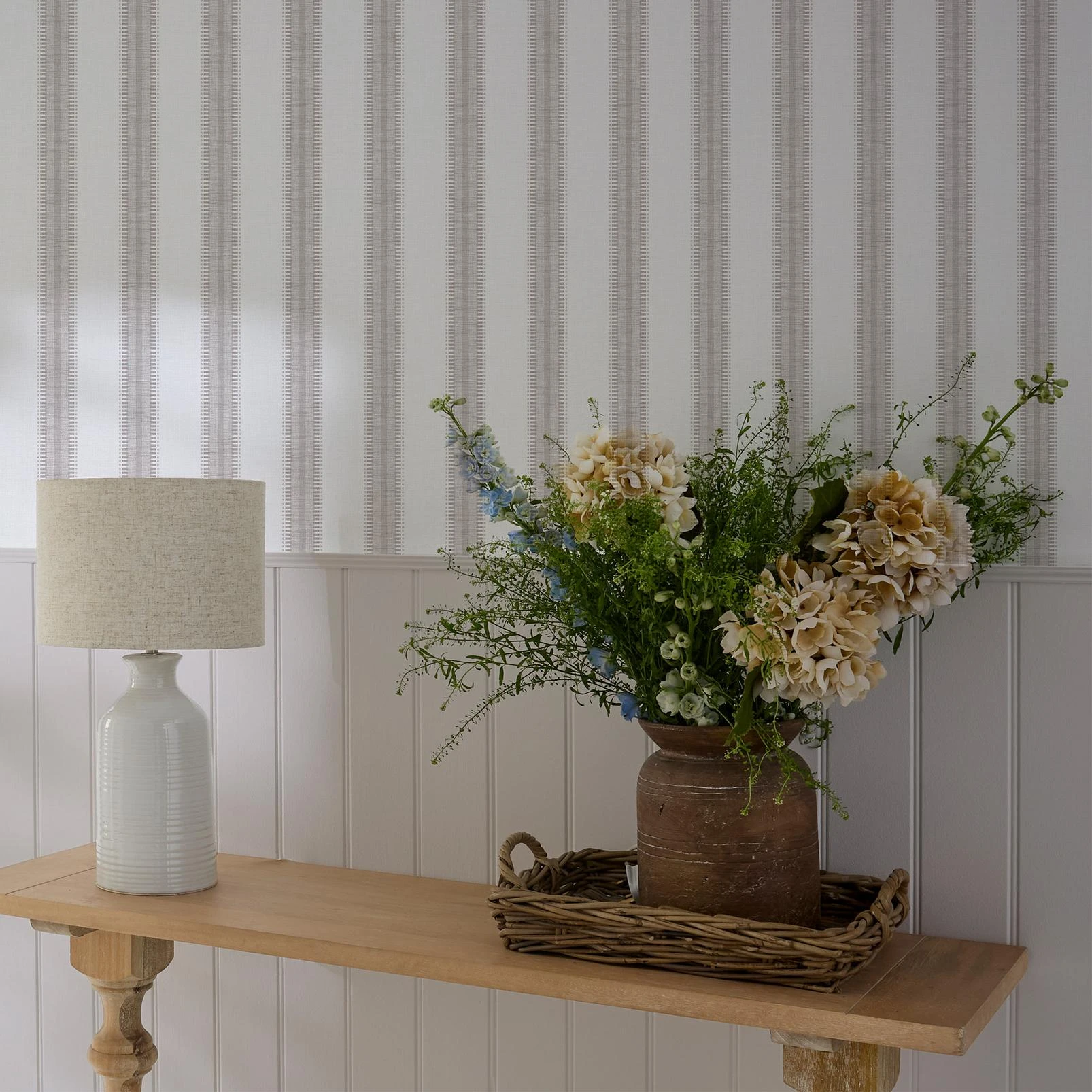 Sonnet Stripe Sand Wallpaper - 145482_ROOMSET_SONNET_STRIPE_SAND_02.jpg