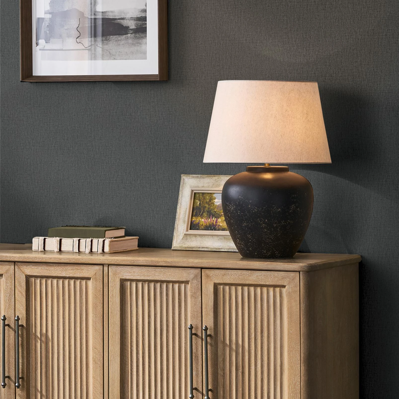Next Charcoal Linen Look Wallpaper - 145633_ROOMSET_CHARCOAL LINEN LOOK_01.jpg