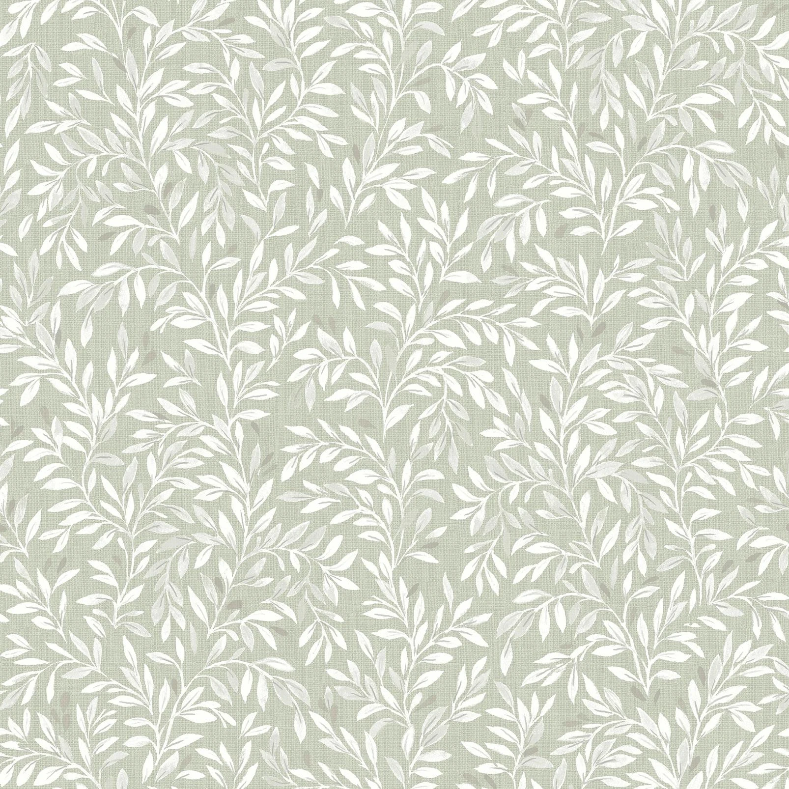 Next Sage Ditsy Leaf Wallpaper - 145597_TILE_SAGE DITSY LEAF_01.jpg
