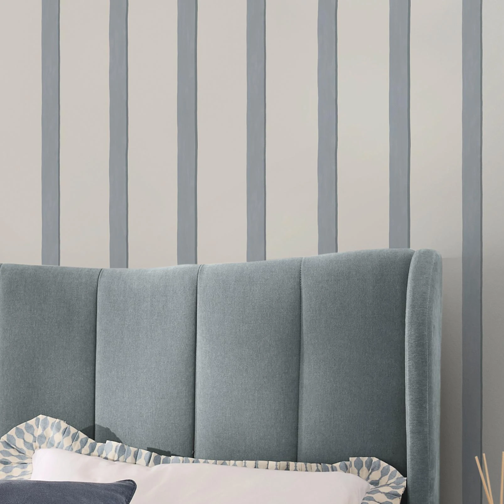 Next Blue Painted Stripe Wallpaper - 145640_ROOMSET_BLUE PAINTED STRIPE_02.jpg