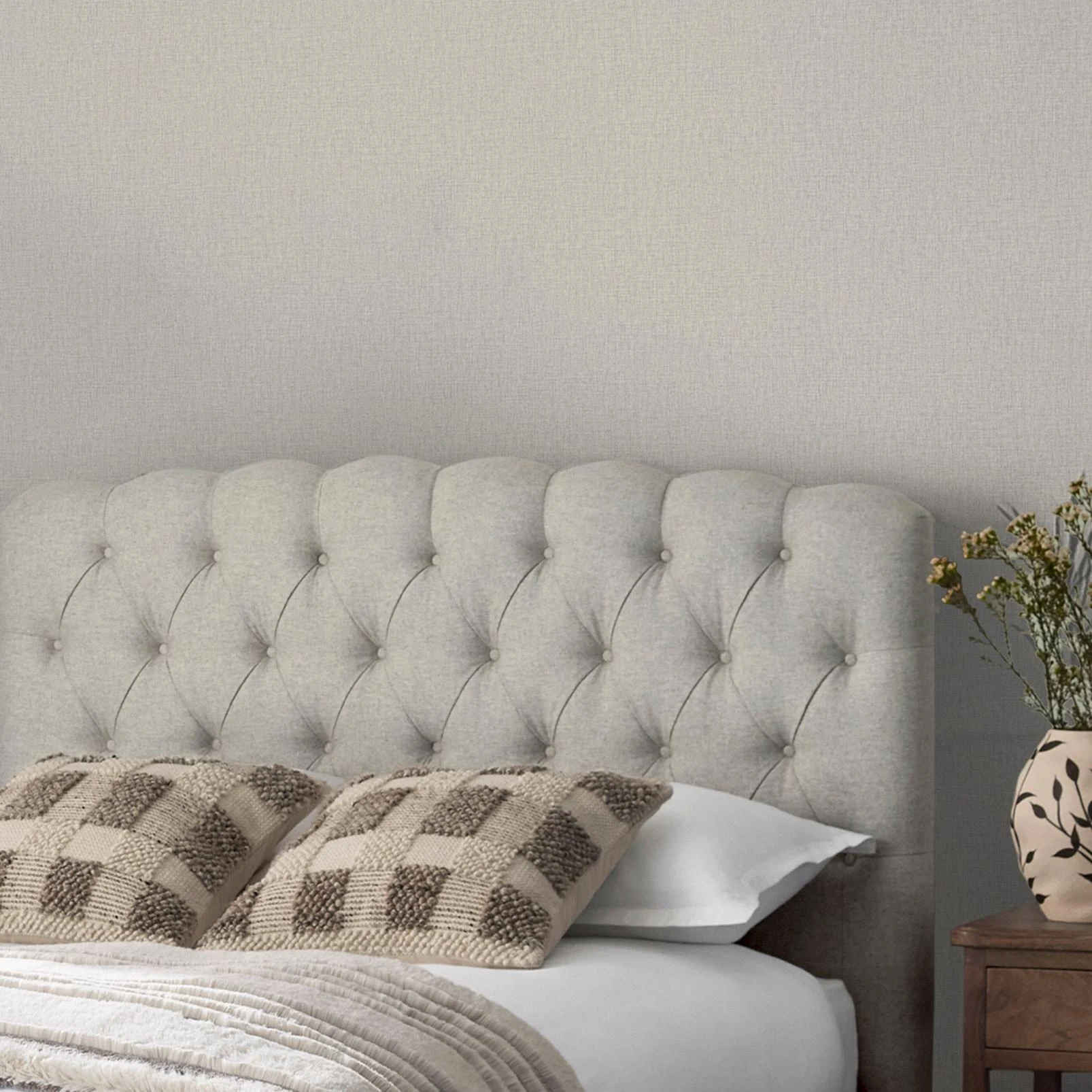 Next Light Natural Linen Look Wallpaper - 145635_ROOMSET_LIGHT NATURAL LINEN LOOK_01.jpg