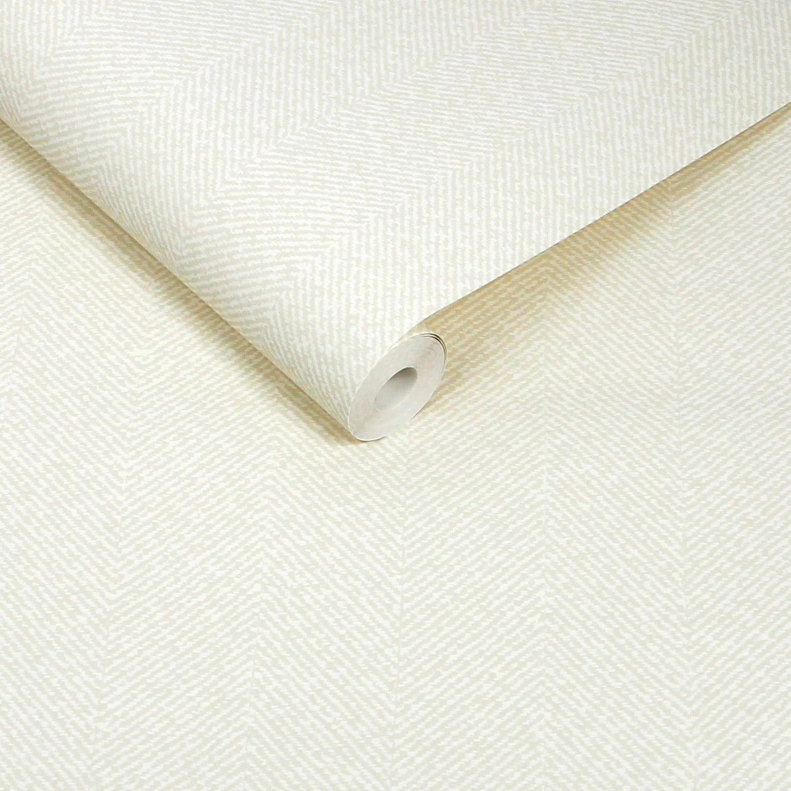 Sophie Allport Herringbone Texture Uppingham Grey Wallpaper - 146839_ROLLSHOT_HERRINGBONE TEXTURE UPPINGHAM GREY_01.jpg