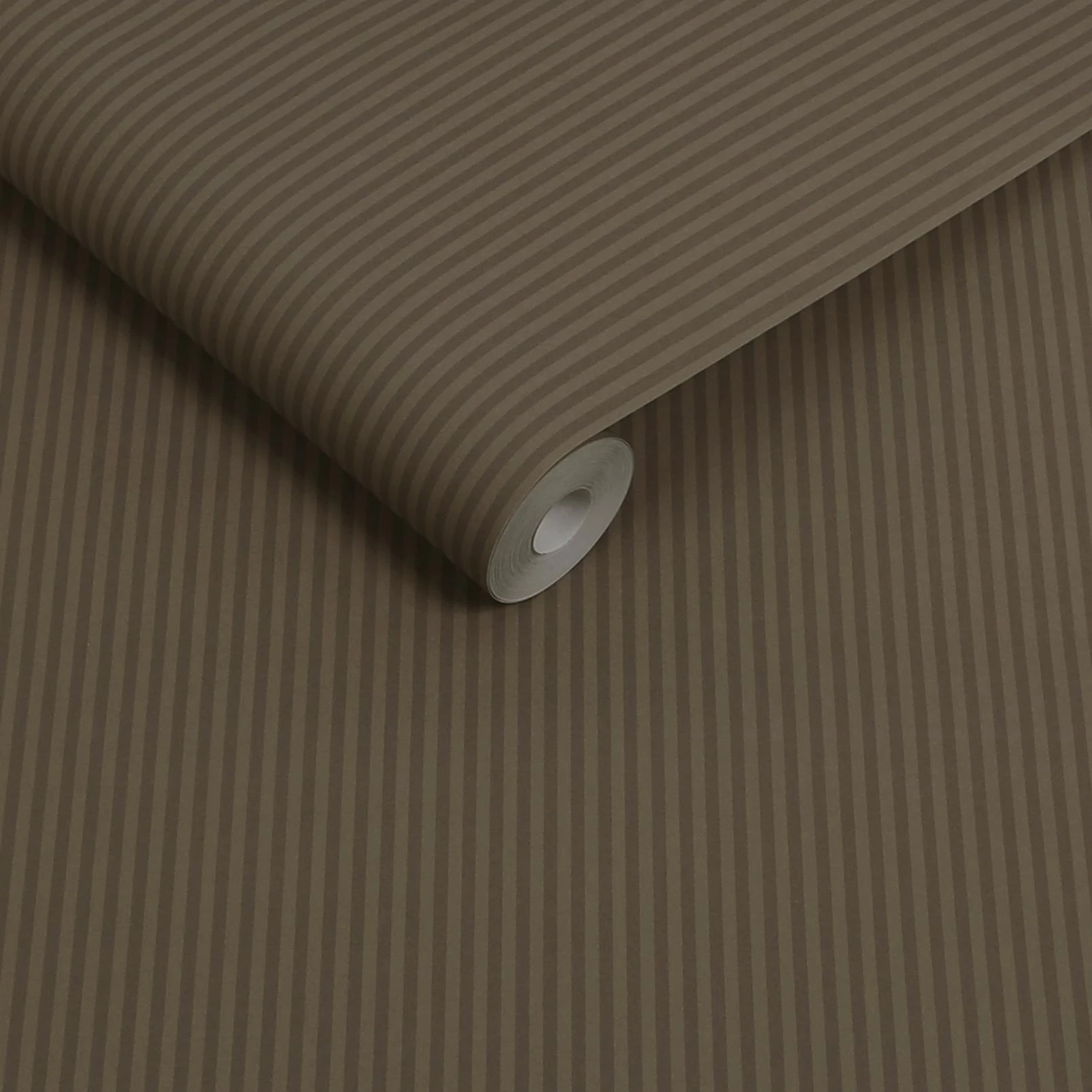 Next Mocha Ticking Stripe Wallpaper - 146880_ROLLSHOT_MOCHA TICKING STRIPE_03.jpg