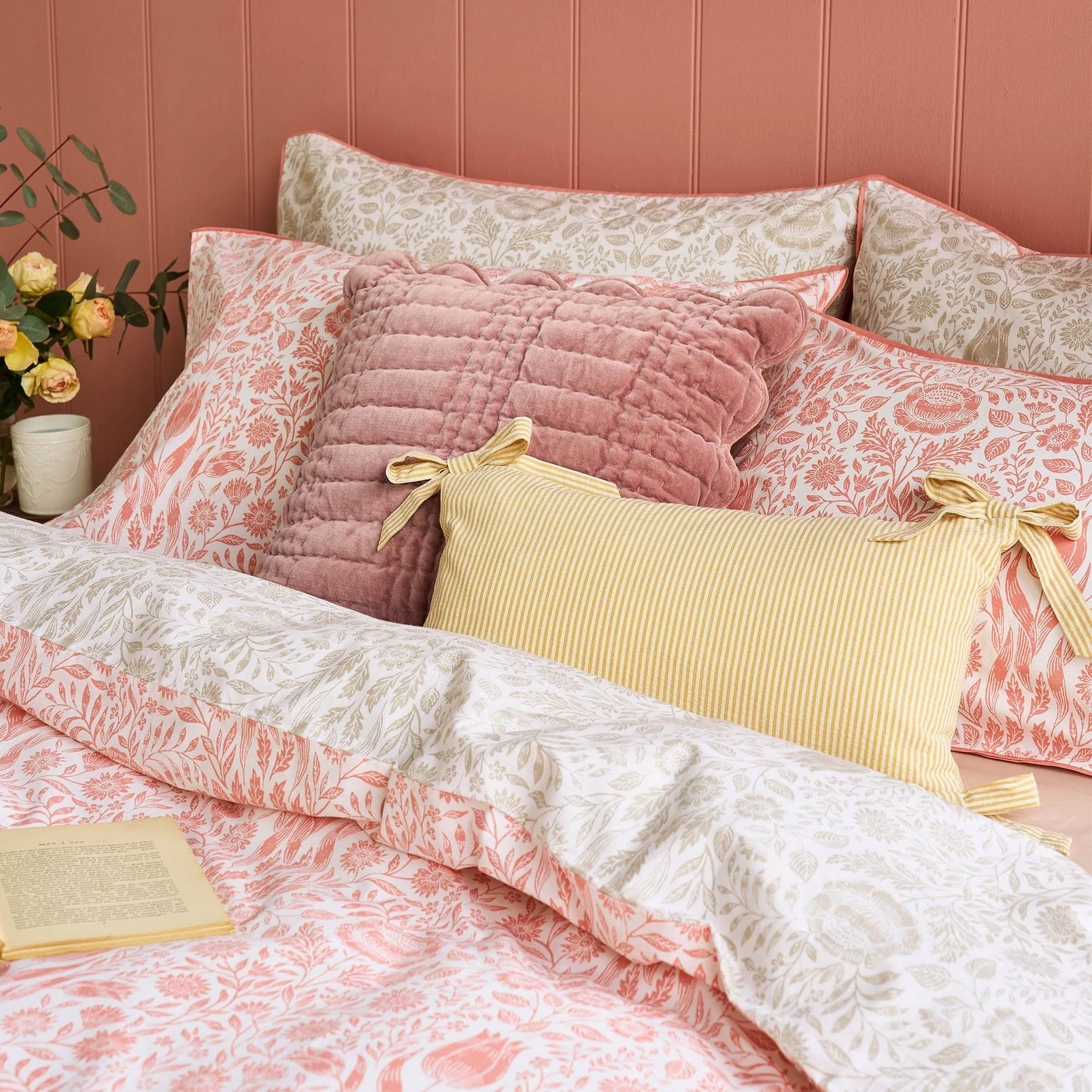 Laura Ashley Scalloped Old Rose Cushion - LASCALL0341_CAMEO_SCALLOPED_OLD_ROSE_04.jpg