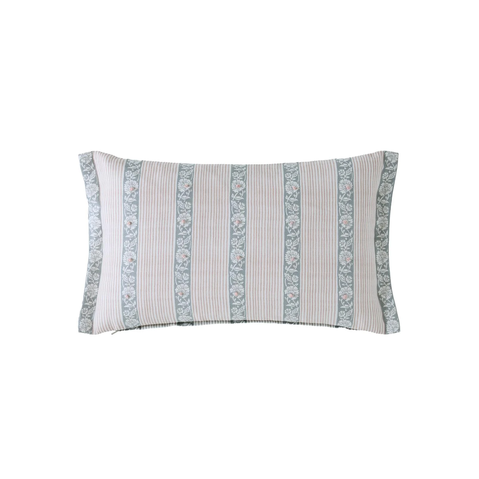 Laura Ashley Semington Chambray Blue Cushion - LASEMING0242_MAINTILE_SEMINGTON_CHAMBRAY_BLUE_CUSHION_01.jpg