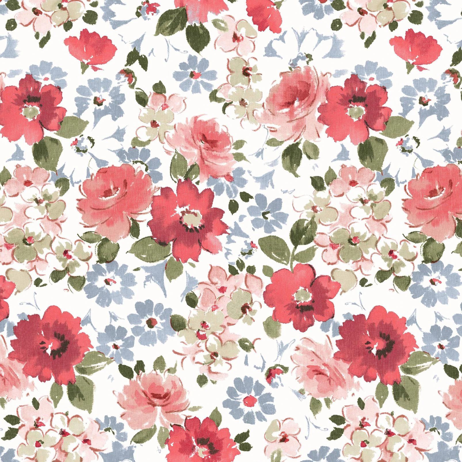 Laura Ashley Maryfield Multi Wallpaper - 146951_TILE_MARYFIELD MULTI_01.jpg