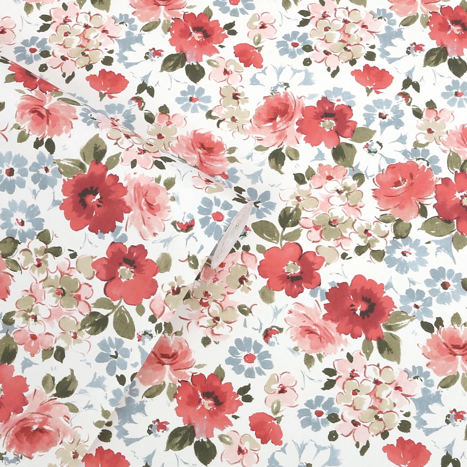 Laura Ashley Maryfield Multi Wallpaper - 146951_ROLLSHOT_MARYFIELD MULTI_01.jpg