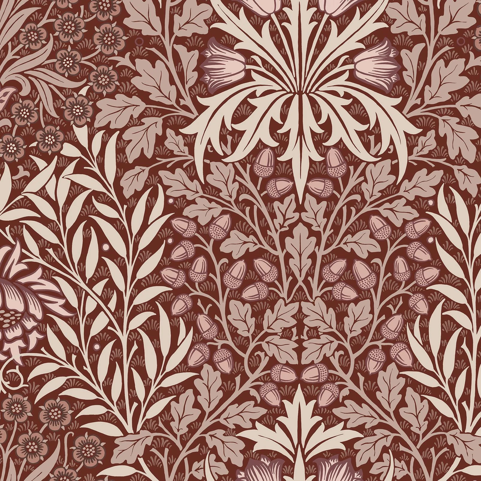Oak & Willow Damson Wallpaper - 147061_TILE_OAK & WILLOW DAMSON_01.jpg