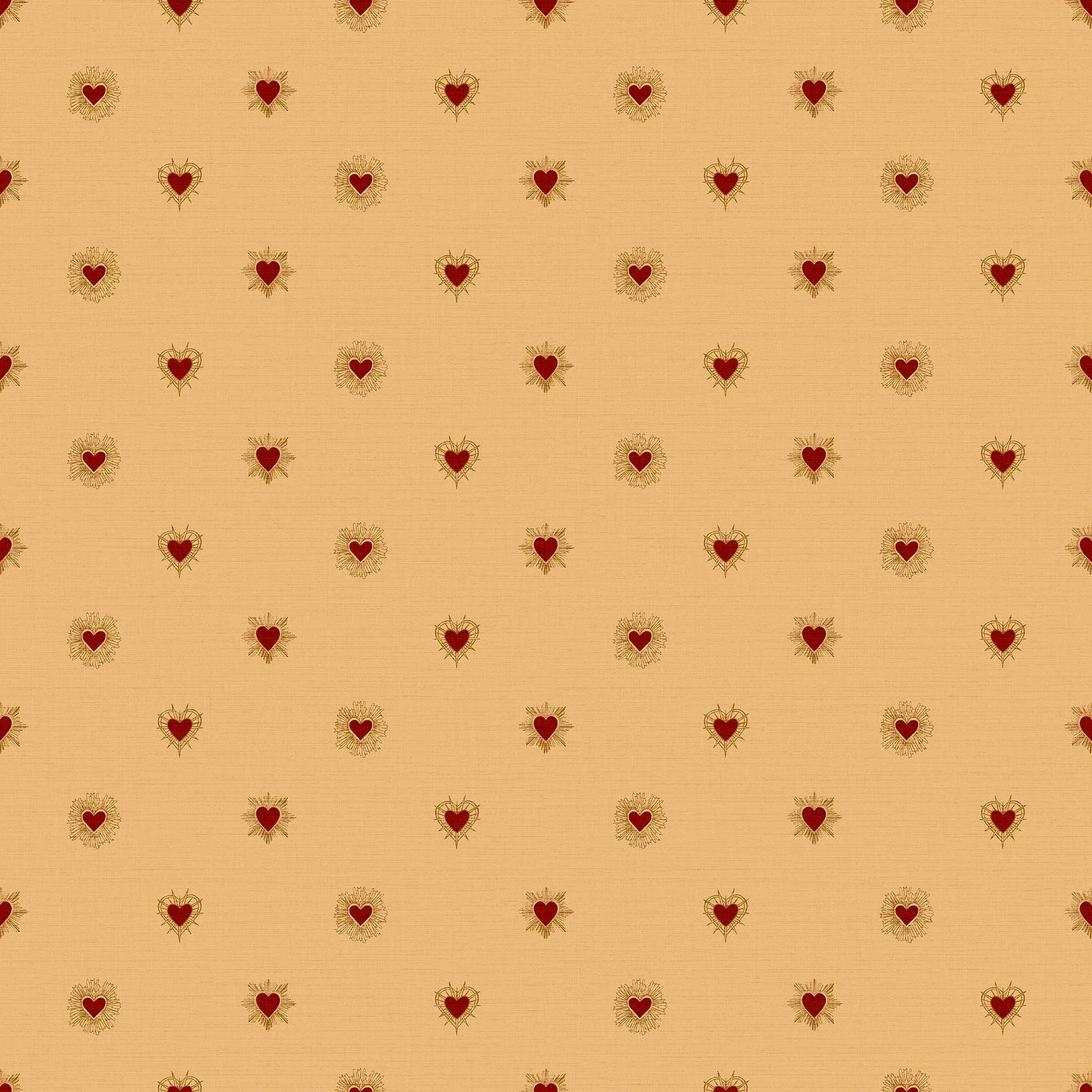 Rockett St George Sacred Hearts Golden Hour Red Wallpaper - 149640_TILE_SACRED HEARTS GOLDEN HOUR RED_01.jpg