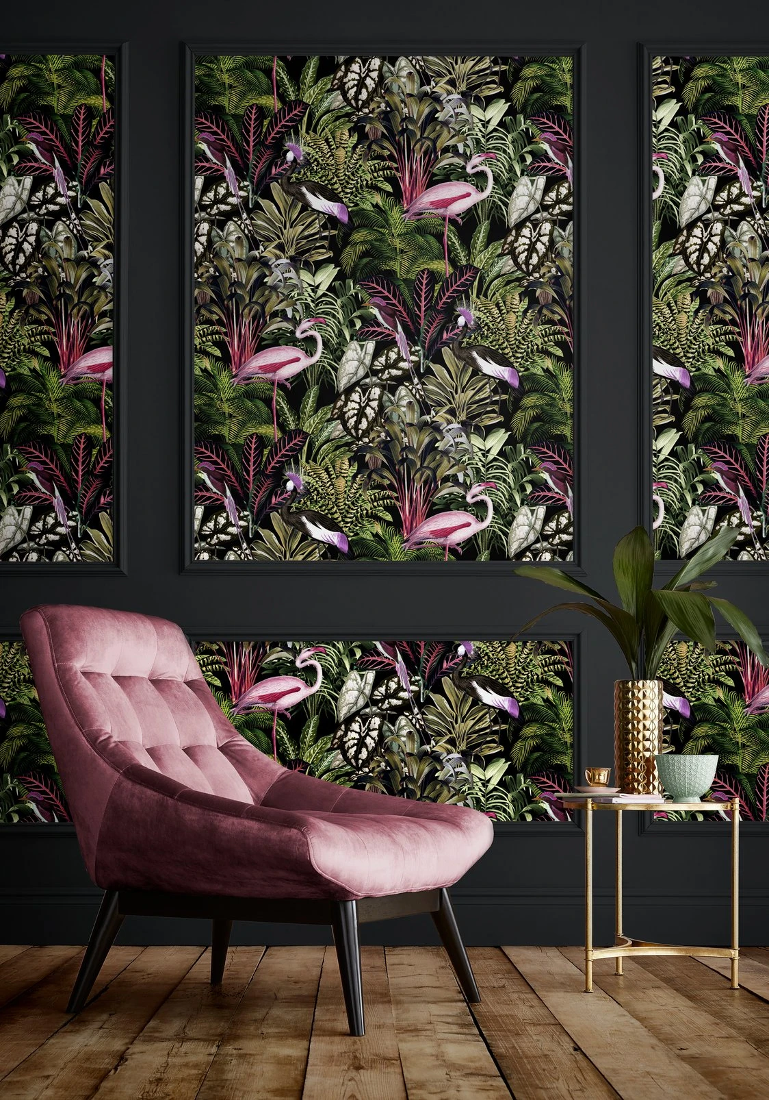 Midnight Tropic Wallpaper - 112193_ROOMSET_MIDNIGHT TROPIC_01.jpg