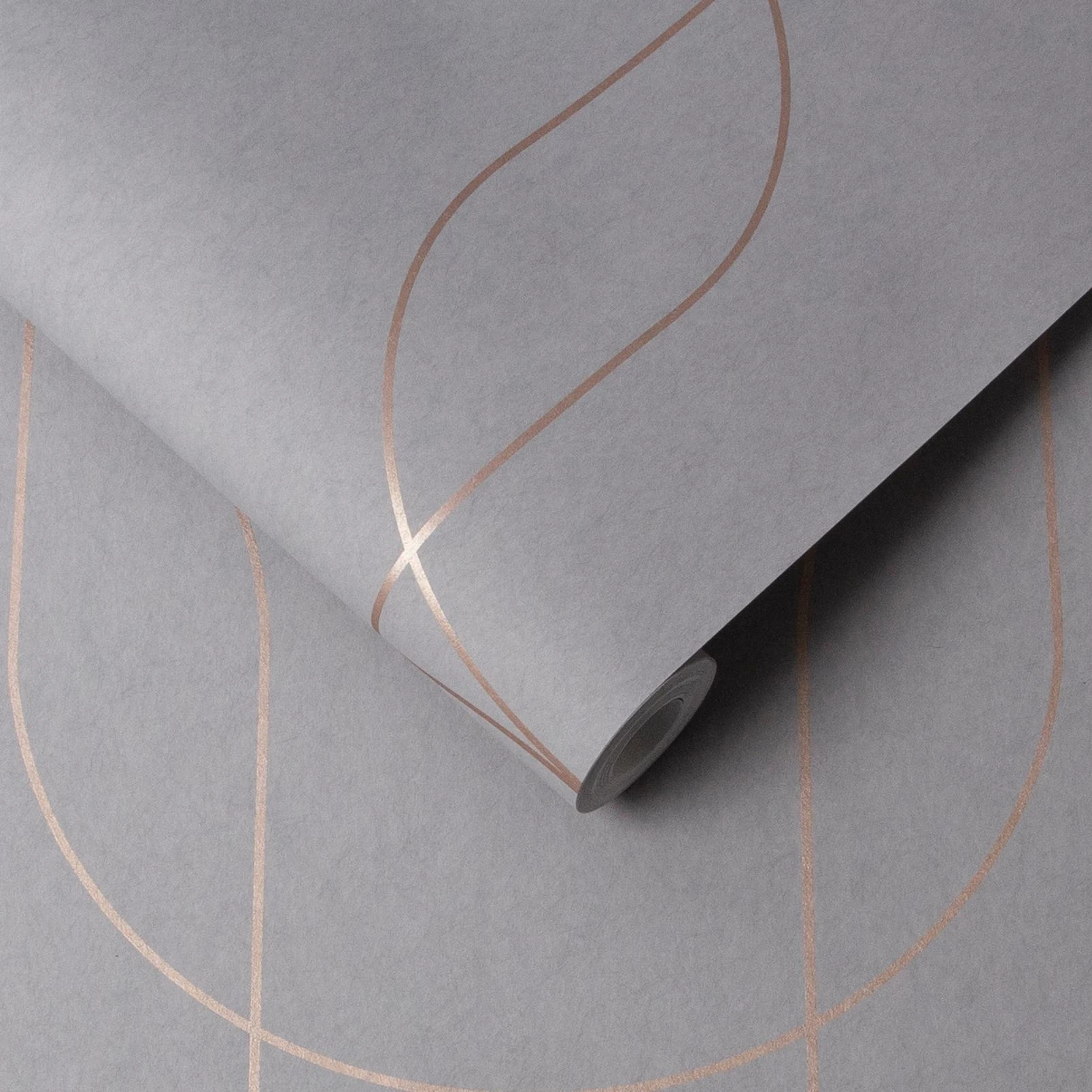 Palais Grey & Rose Gold Wallpaper - 112191_ROLLSHOT_PALAIS GREY & ROSE GOLD_01.jpg