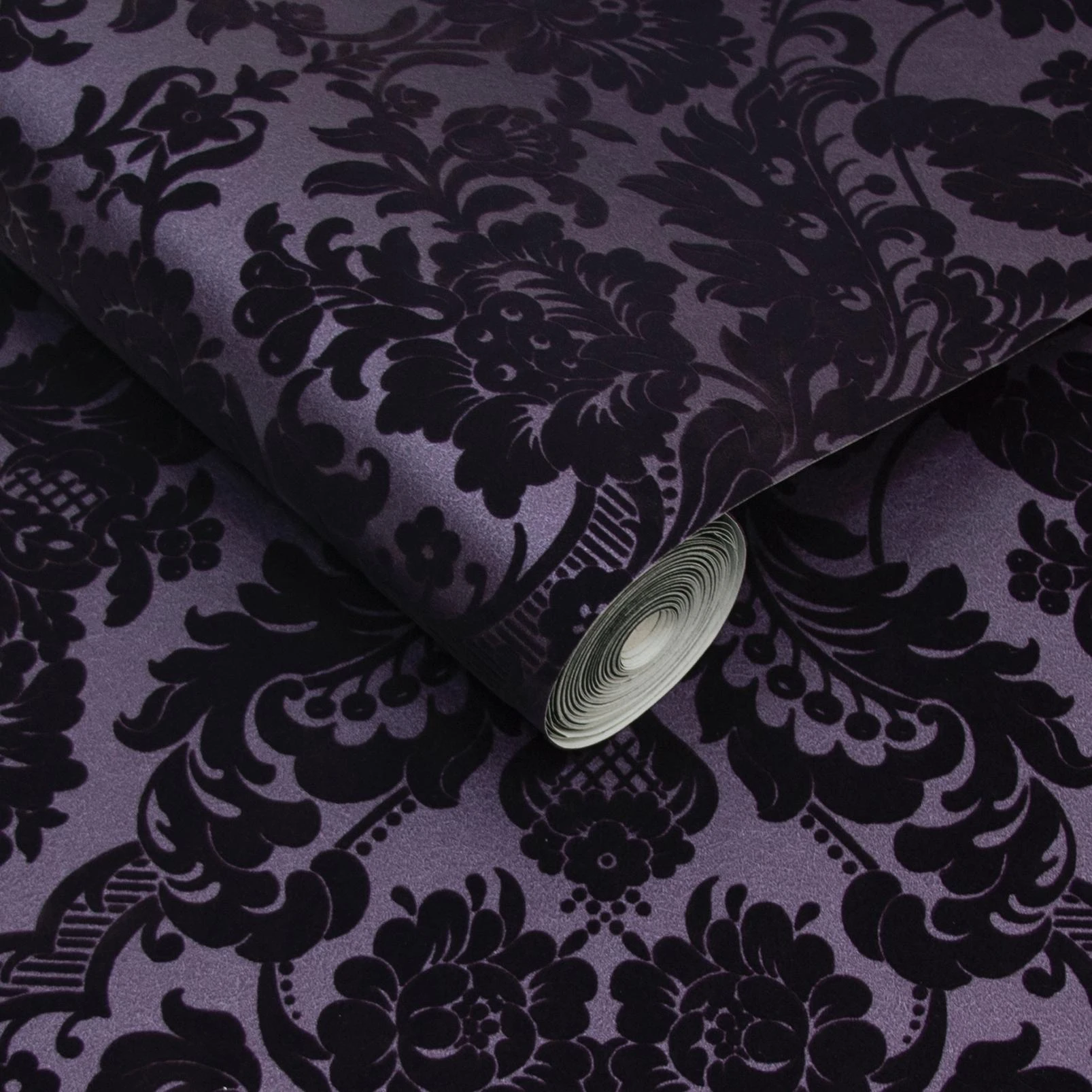 Gothic Damask Plum Wallpaper - 106586_ROLLSHOT_GOTHIC DAMASK PLUM_02.jpg