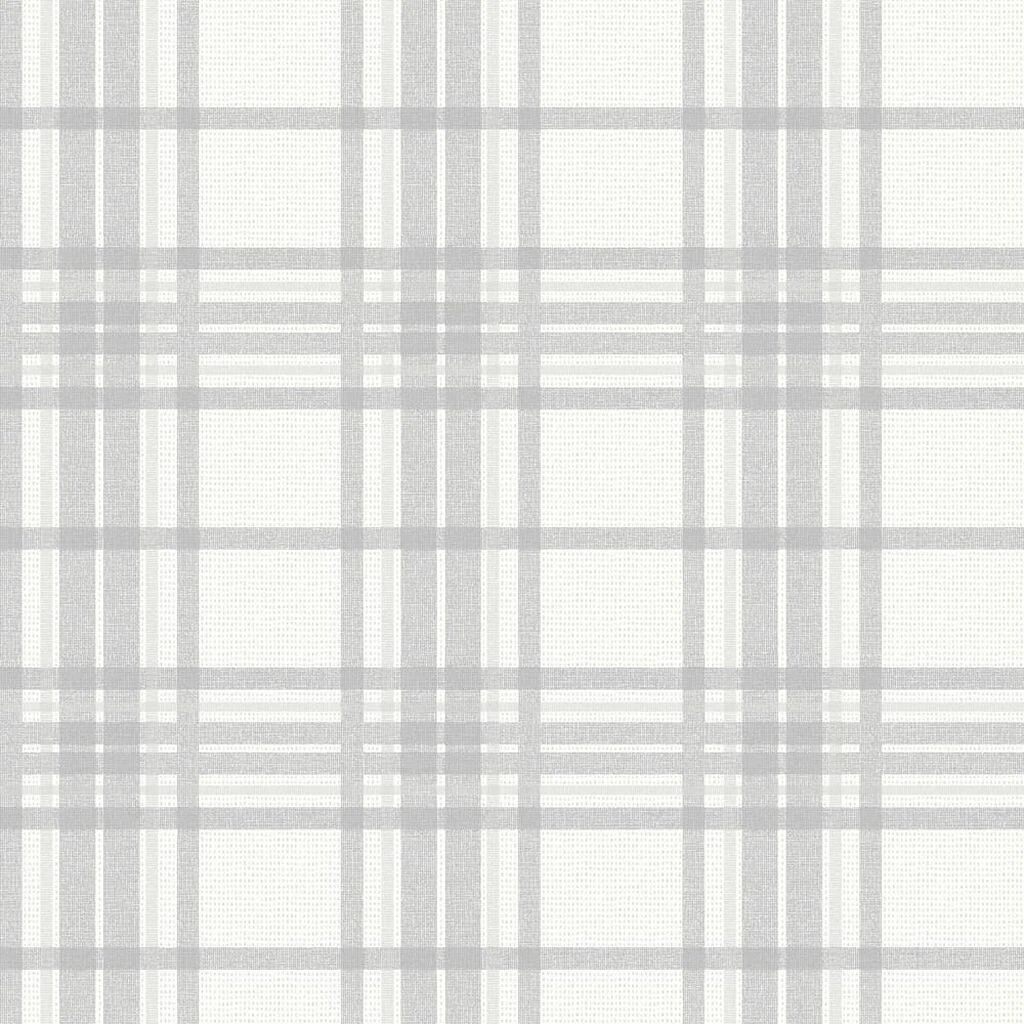 country tartan silver wallpaper