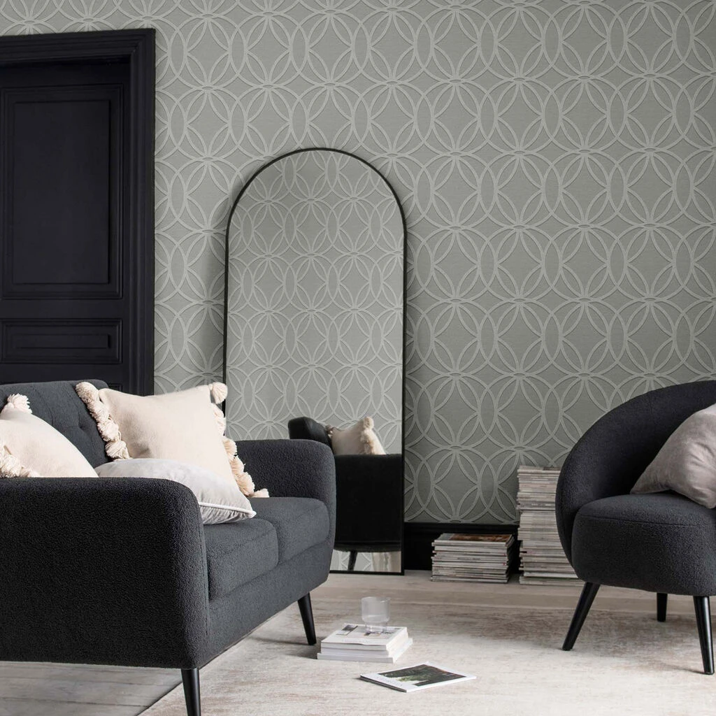 next luxe eclipse grey wallpaper