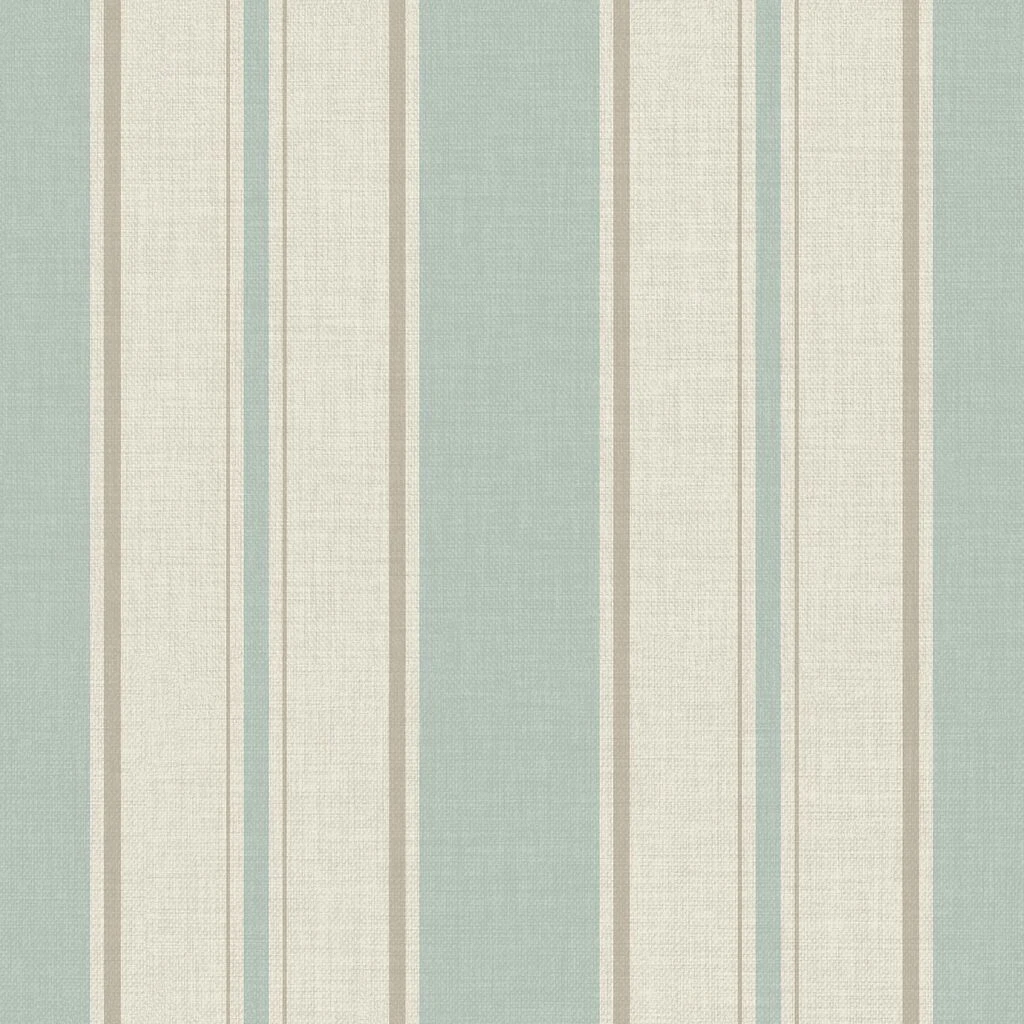 next country stripe duck egg wallpaper