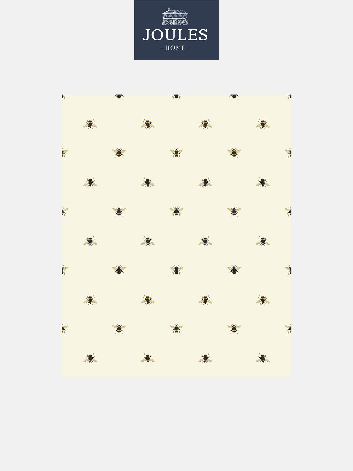 Joules Botanical Bee Creme Wallpaper - 118544_TILE_BOTANICAL BEE CREME_01.jpg