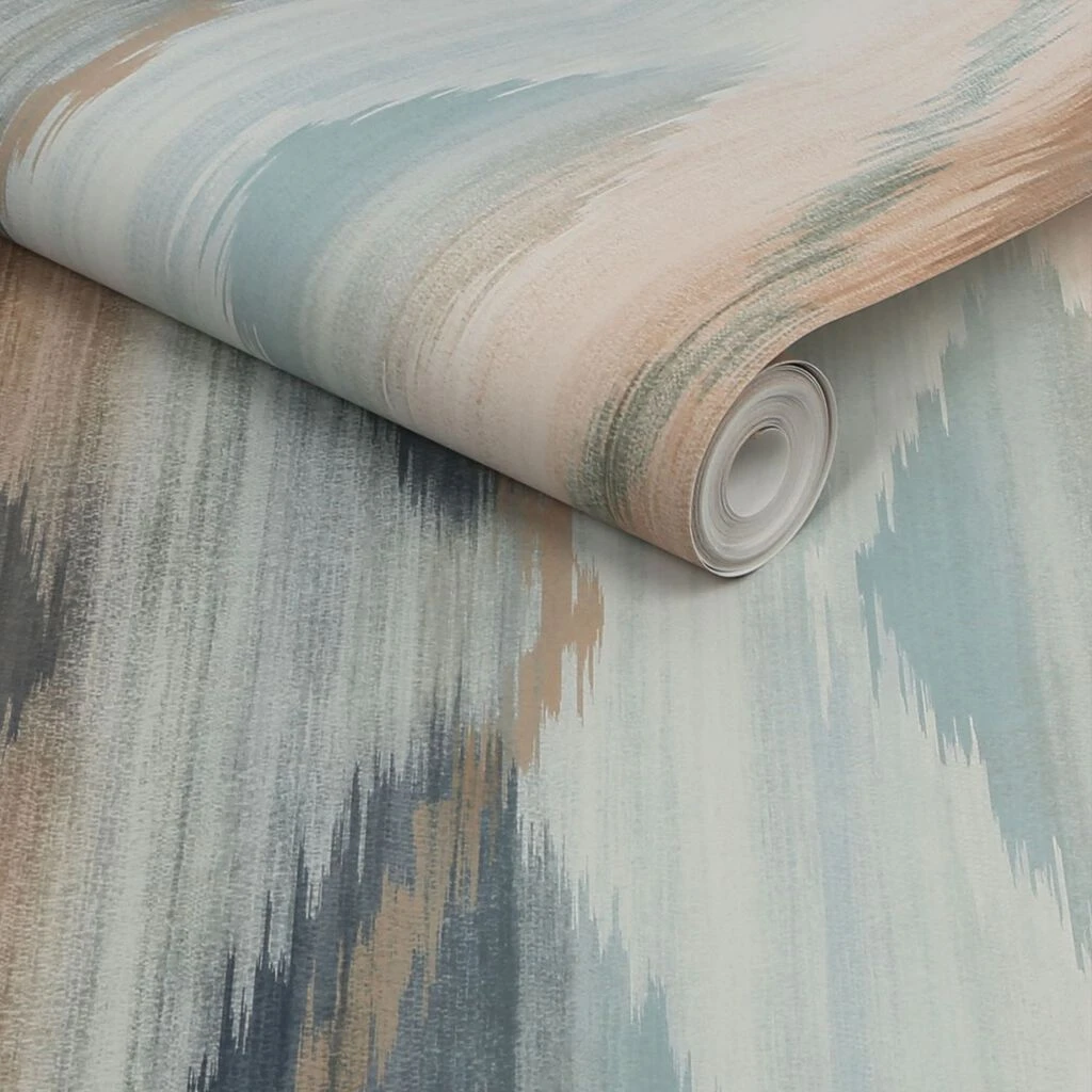 next abstract ikat orange wallpaper