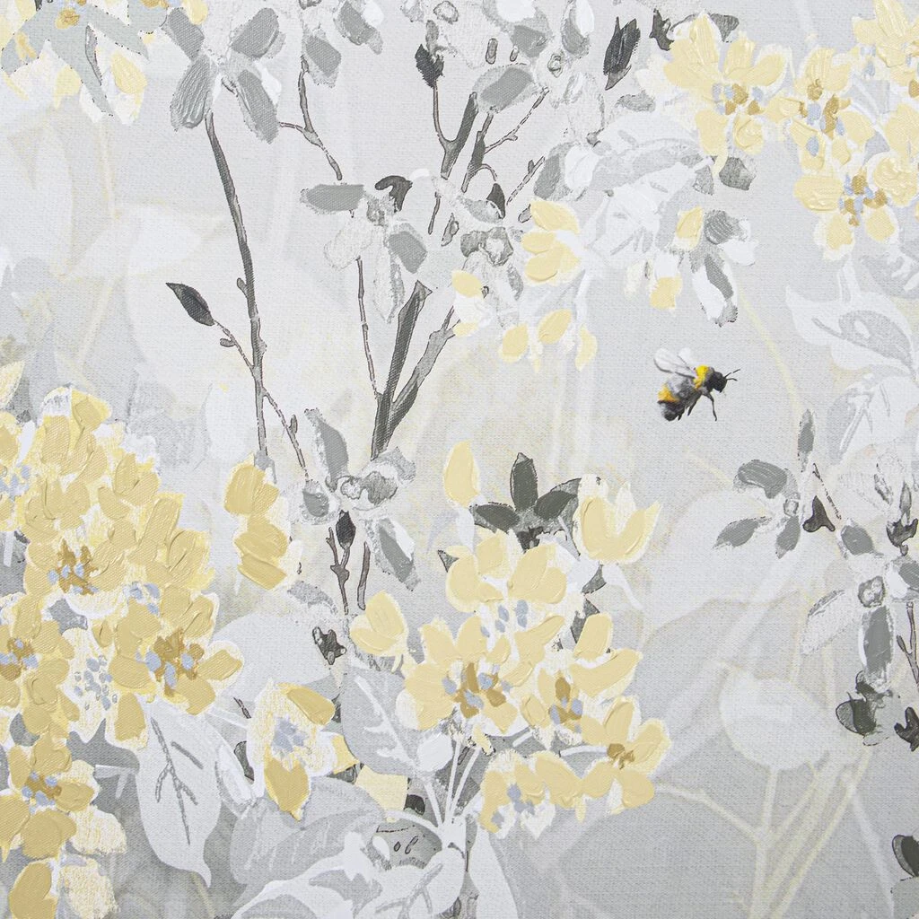spring blossoms printed canvas