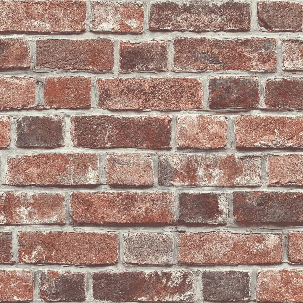 transform brick red wallpaper