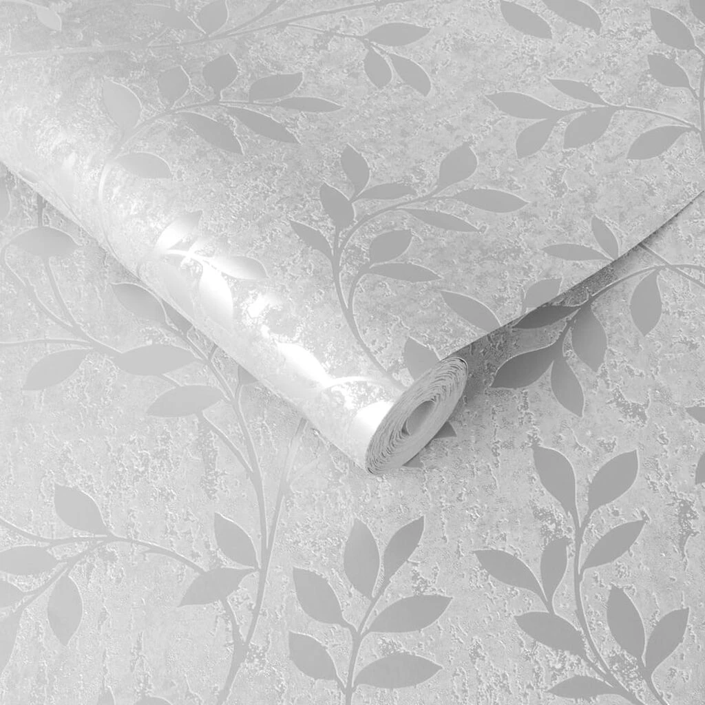 milan trail silver wallpaper