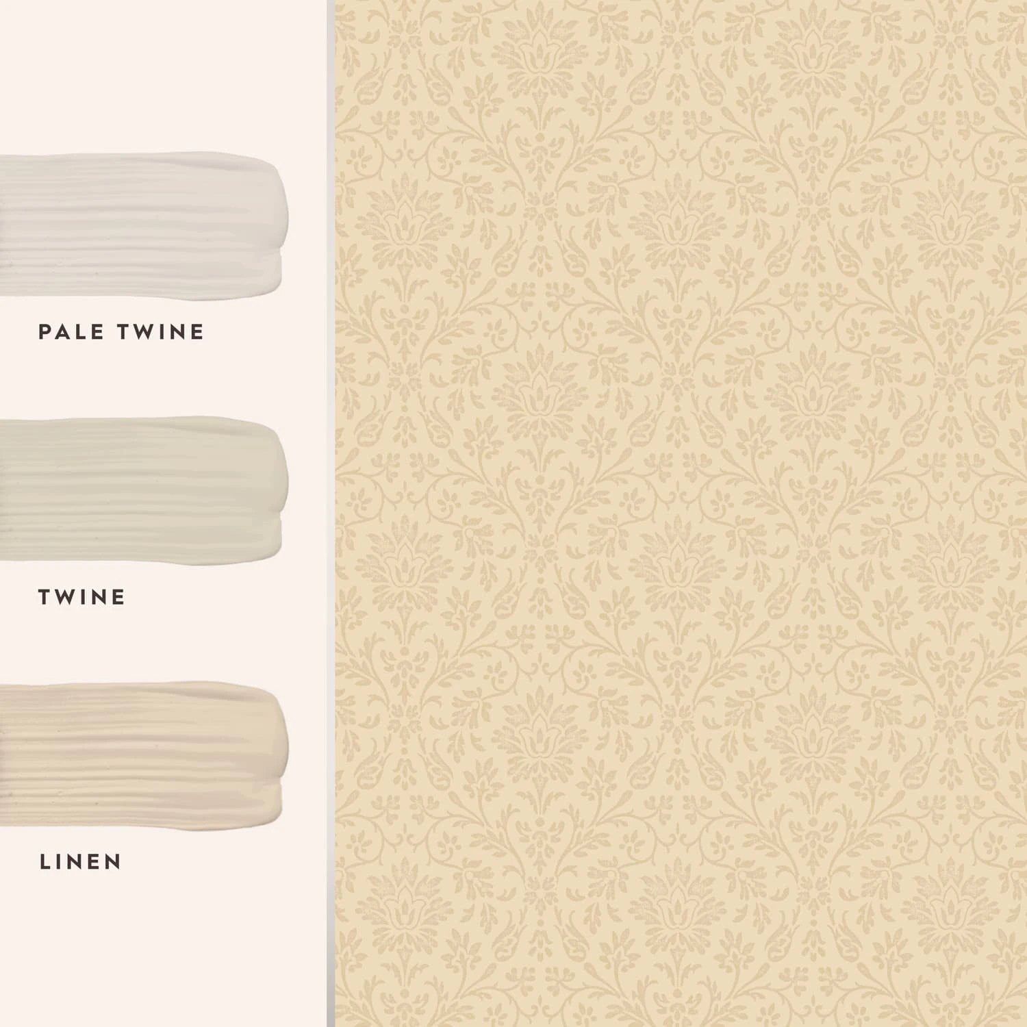 Laura Ashley Annecy Linen Wallpaper
