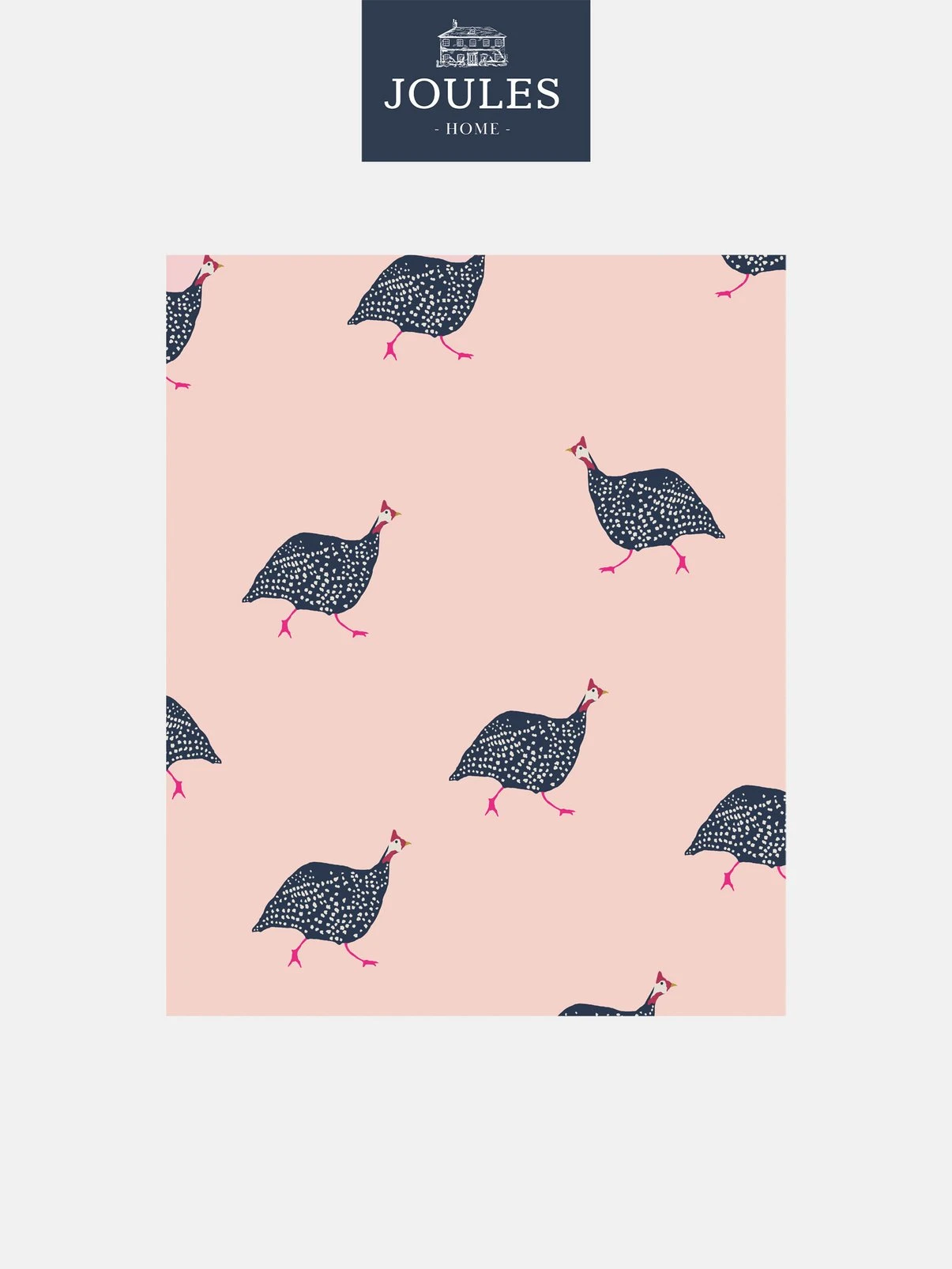 Joules Guinea Fowl Blush Pink Wallpaper - 118566_TILE_GUINEA FOWL BLUSH PINK_01.jpg