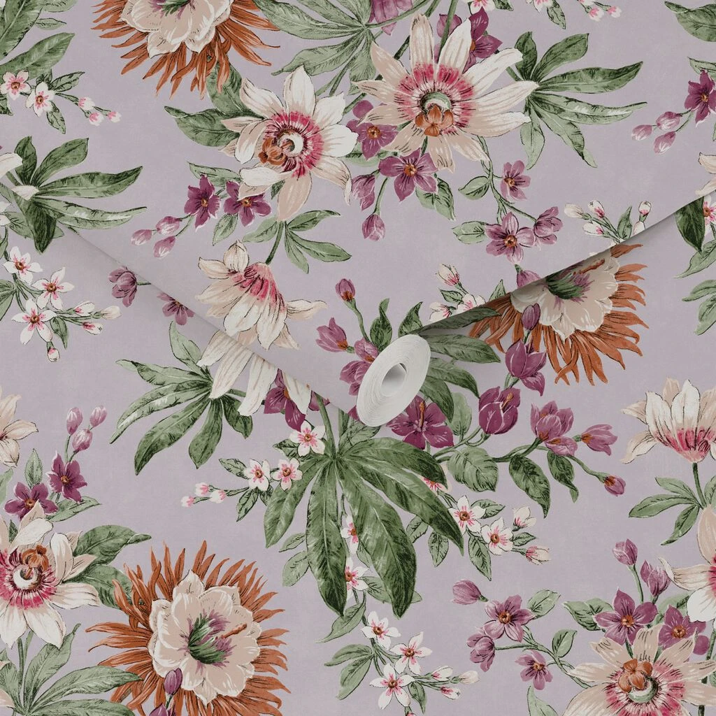 martha mauve wallpaper