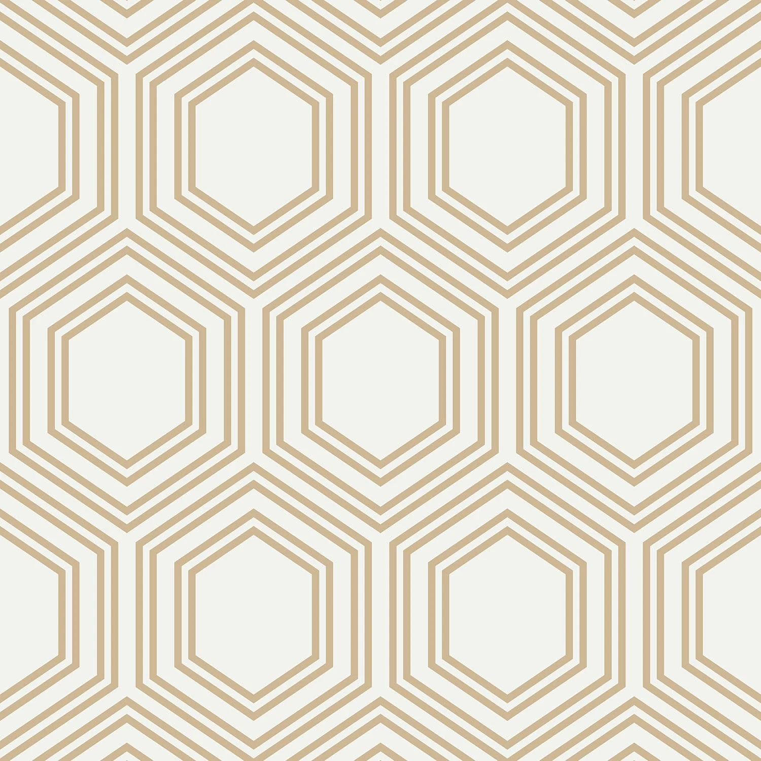 Next Honeycomb Geo Neutral Wallpaper