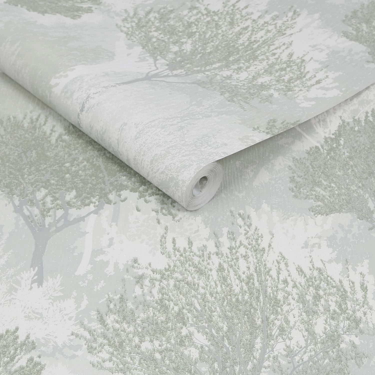 Birch Sage Wallpaper