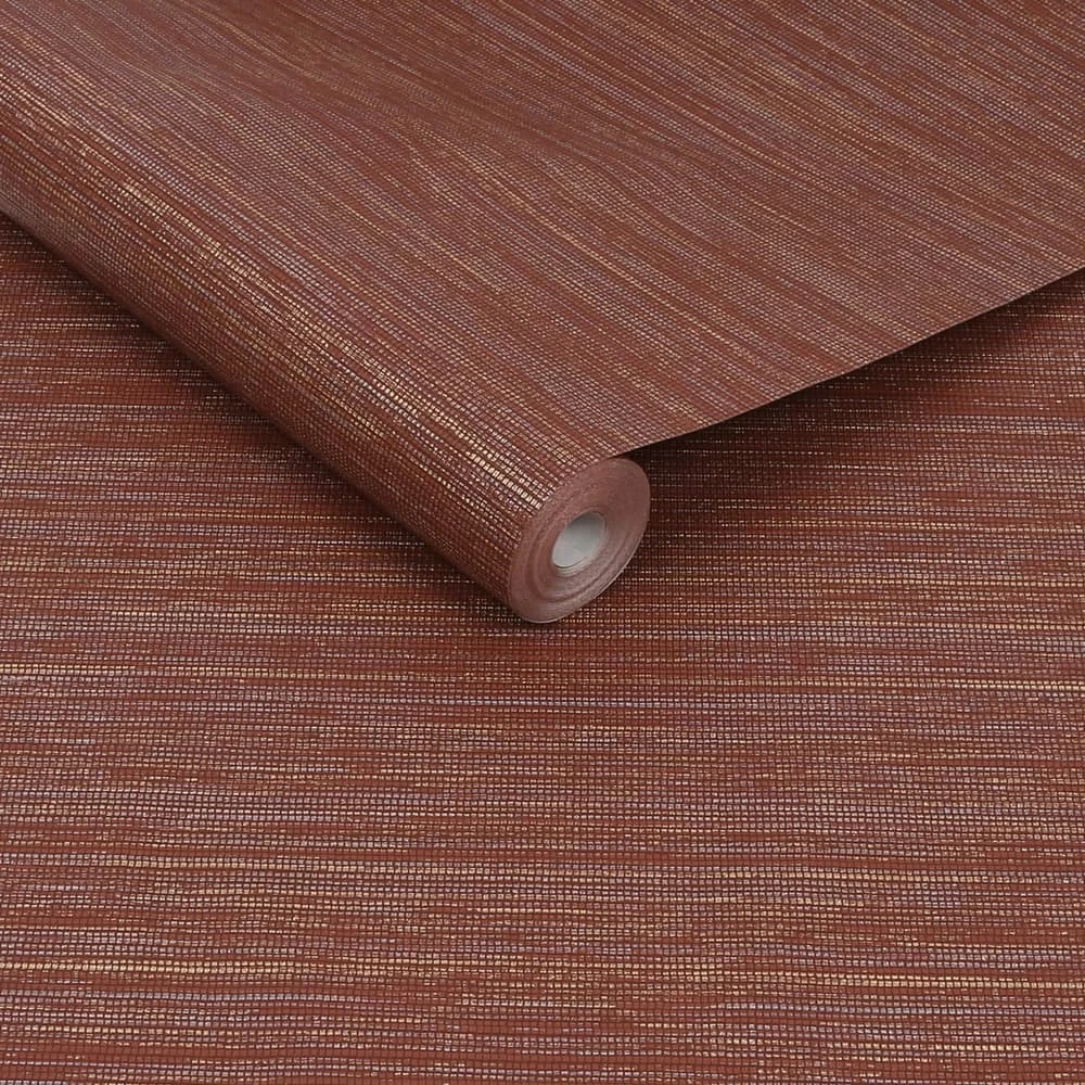 Gilded Texture Ruby Wallpaper