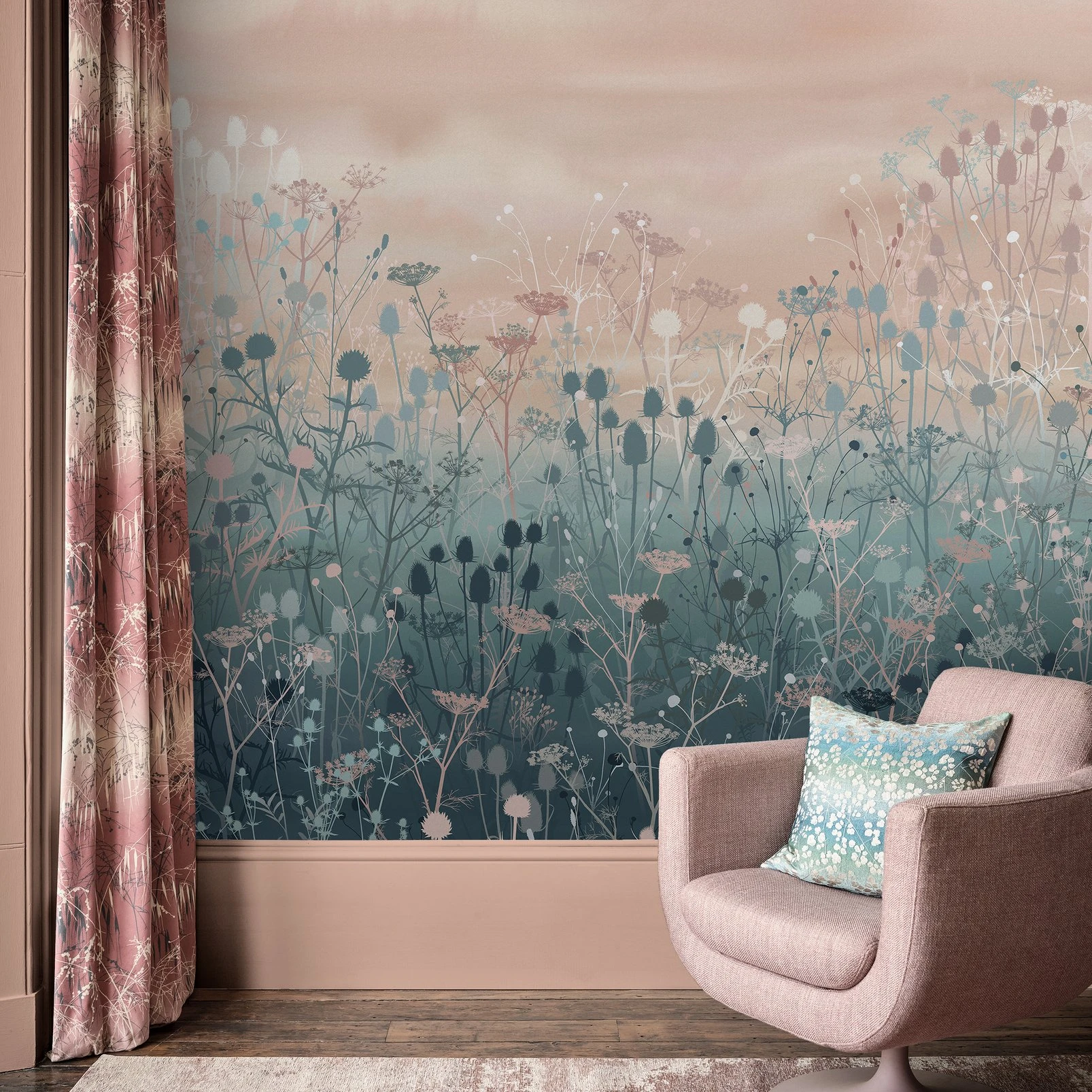 Tania's Garden Dusk Bespoke Mural by Clarissa Hulse - 120410_ROOMSET_01.jpg