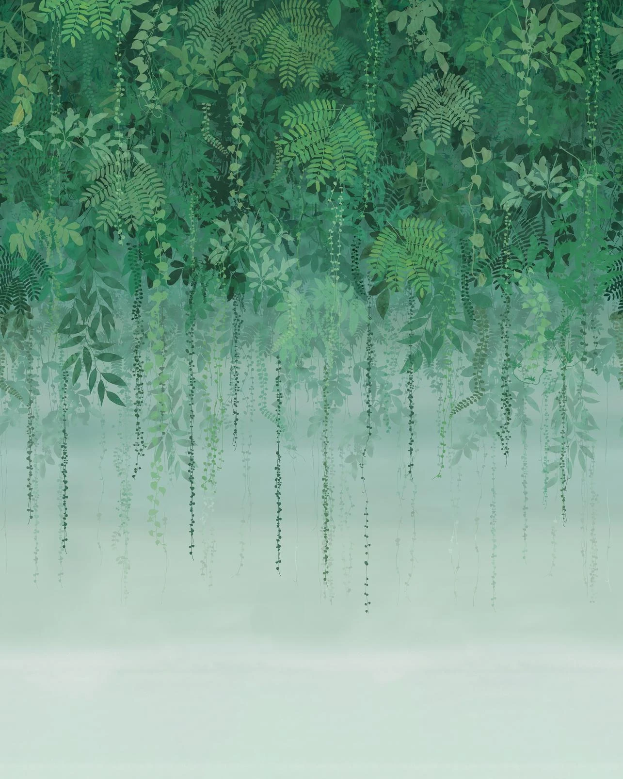 Enchanted Vale Emerald Bespoke Mural by Clarissa Hulse - 120411_MAINTILE_01.jpg