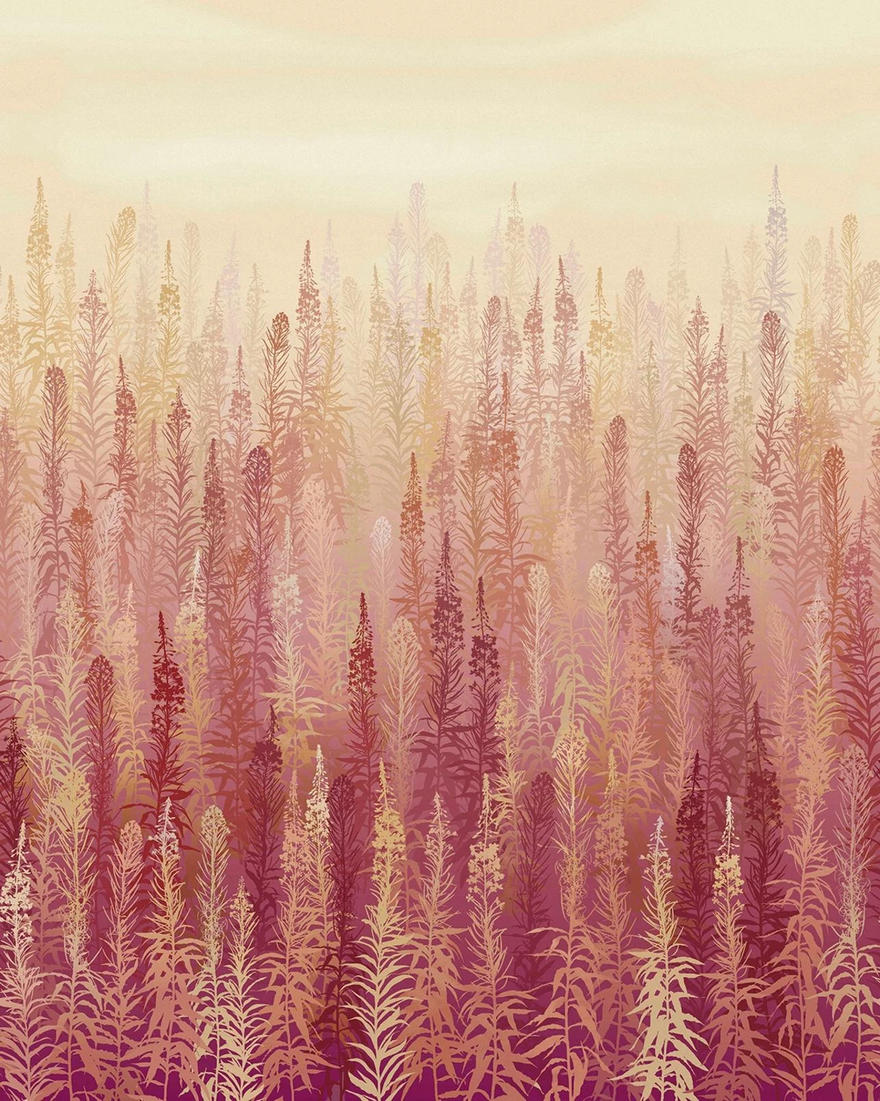 Willowherb Autumn Bespoke Mural by Clarissa Hulse - 120415_TILE_01.jpg