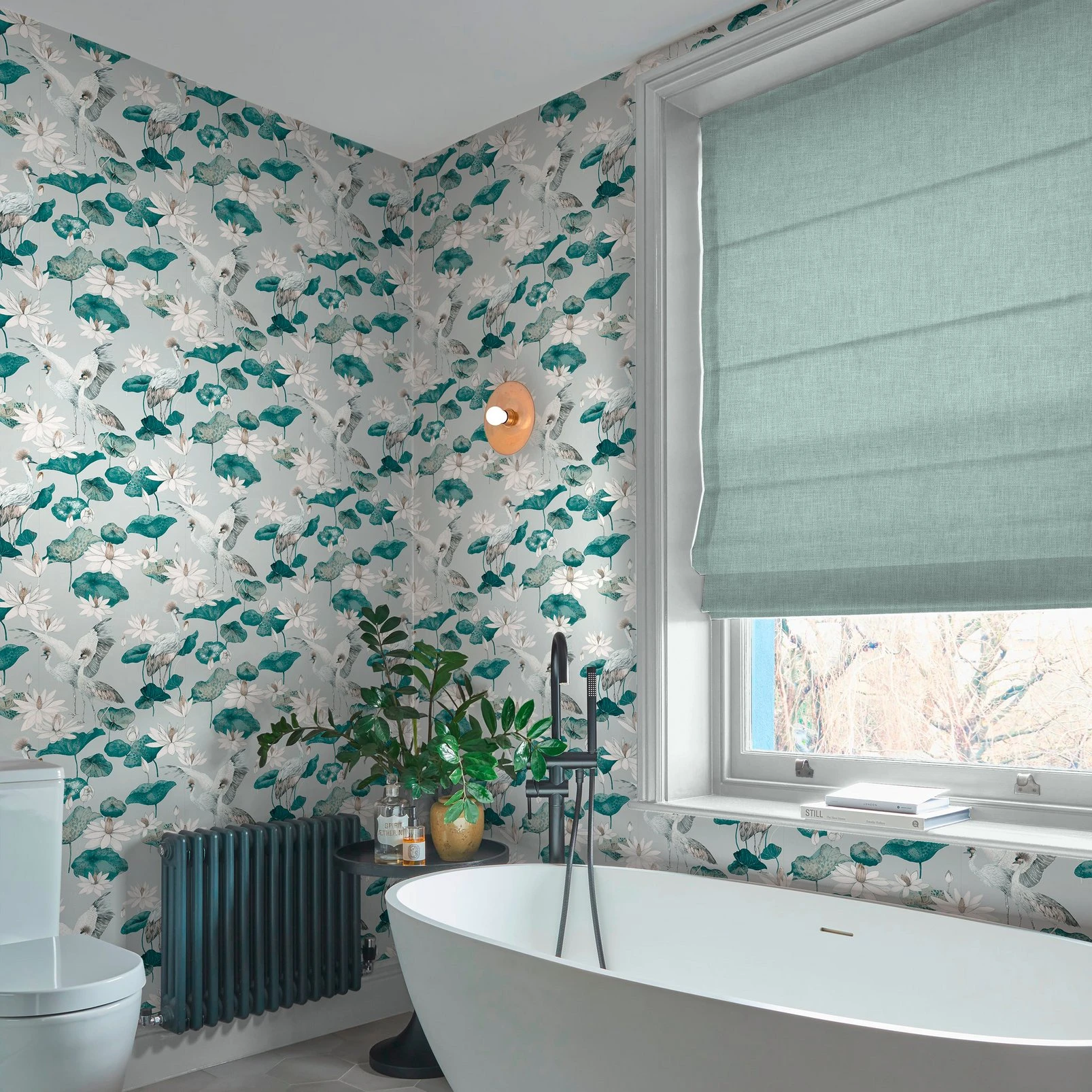 Teien Sea Green Wallpaper - 115054_ROOMSET_1.jpg