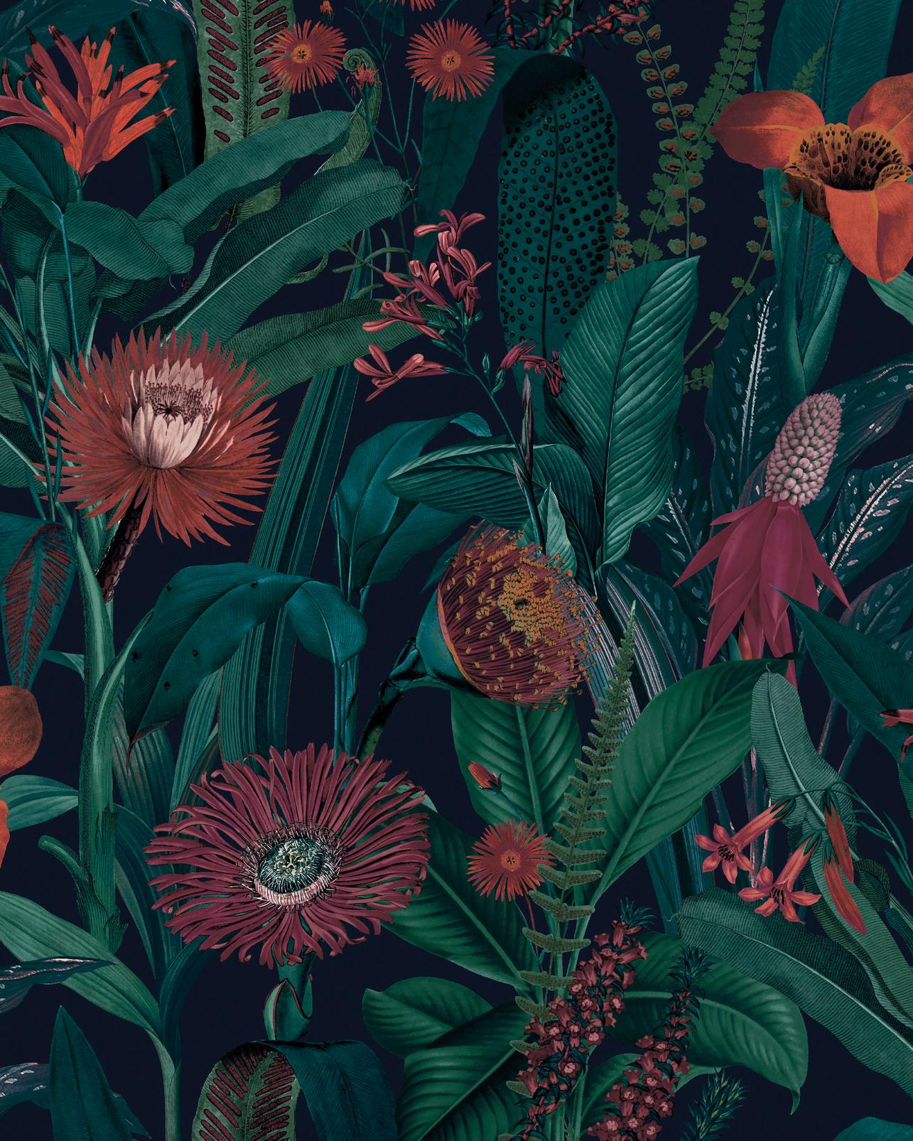 Tigerlily Midnight Wallpaper - 118023_TILE_01.jpg