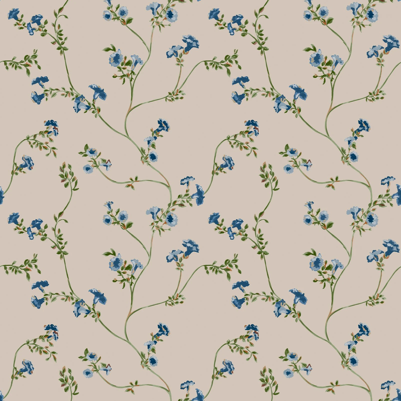 Joules Robey Cottage Floral Creme Wallpaper - 120875_TILE_01.jpg